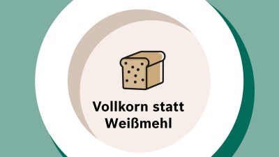 Vollkorn statt Weißmehl