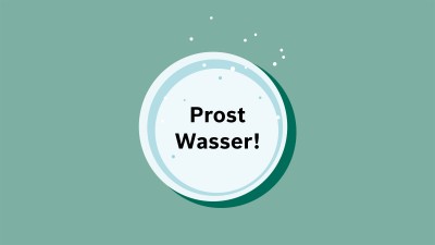 Prost Wasser!