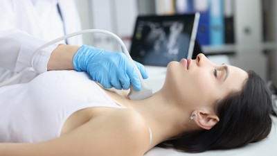 Ultraschall-Untersuchung der Schilddrüse