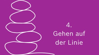 4. Gehen auf der Linie
