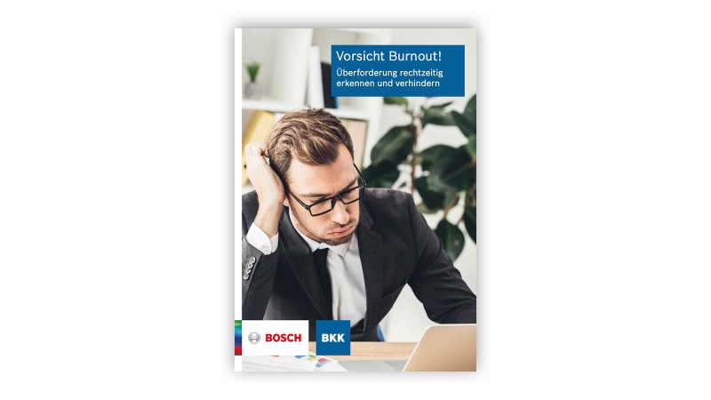 Vorschaubild: Mann gestresst bei der Abreit